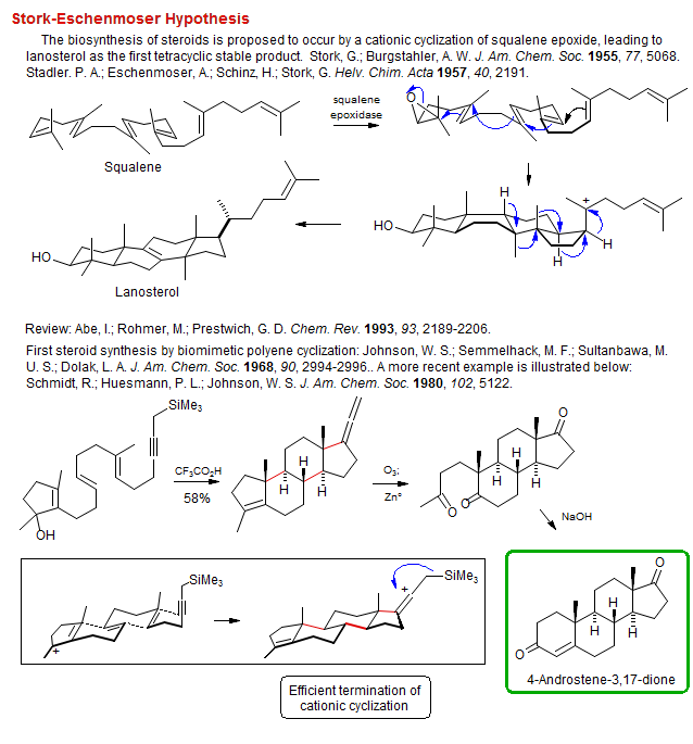 Stork-Eschenmoser Hypothesis