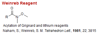 Weinreb Reagent