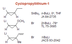 Cyclopropyllithium-1