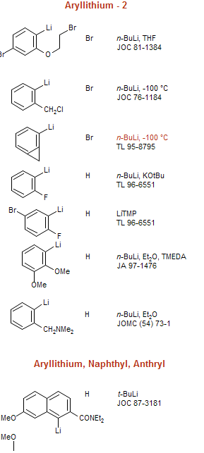 Aryllithium - 2